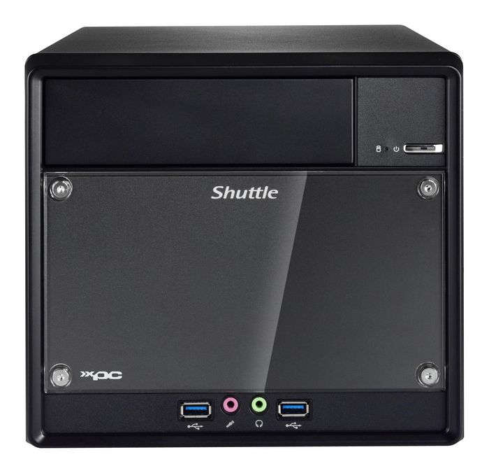 Shuttle Shuttle XPC cube Barebone SH610R4 - S1700, Intel H610, 1x PCIe X16, 1x PCIe X1, 1x LAN,1x HDMI, 2x DP, 1x VGA 2x 3.5" HDD bays - W128596498
