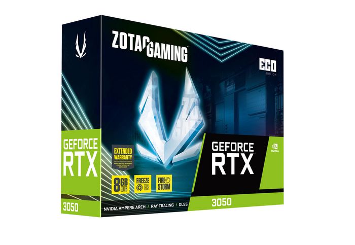 Zotac Zotac GAMING GeForce RTX 3050 Eco NVIDIA 8 GB GDDR6 - W128597017