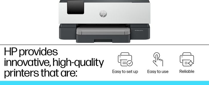 HP OfficeJet Pro 9110b Printer, Color, Printer for Home and home office, Print, Wireless; Two-sided printing; Print from phone or tablet; Touchscreen; Front USB flash drive port - W128597156