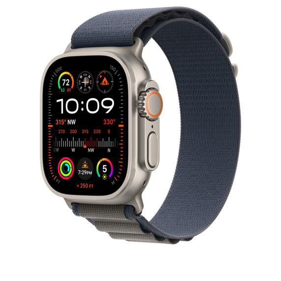 Apple Apple MT5L3ZM/A Smart Wearable Accessories Band Blue Recycled polyester, Spandex, Titanium - W128597202