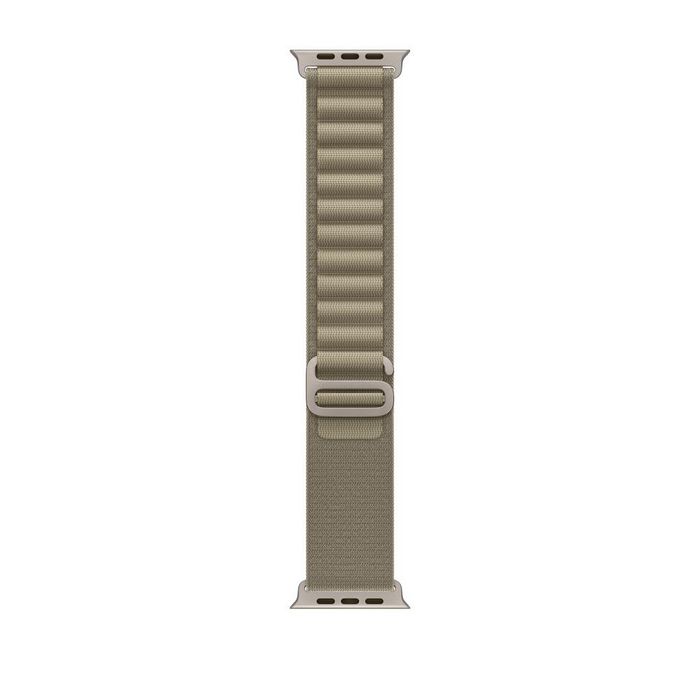 Apple Apple MT5V3ZM/A Smart Wearable Accessories Band Olive Recycled polyester, Titanium, Spandex - W128597210