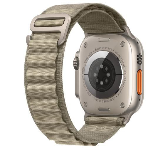 Apple Apple MT5T3ZM/A Smart Wearable Accessories Band Olive Recycled polyester, Spandex, Titanium - W128597211