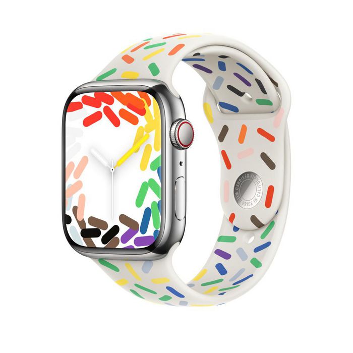 Apple Apple MUQ43ZM/A Smart Wearable Accessories Band Multicolour Fluoroelastomer - W128597267