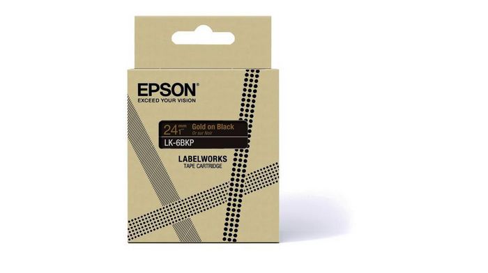 Epson Epson LK-6BKP Black, Gold - W128598988