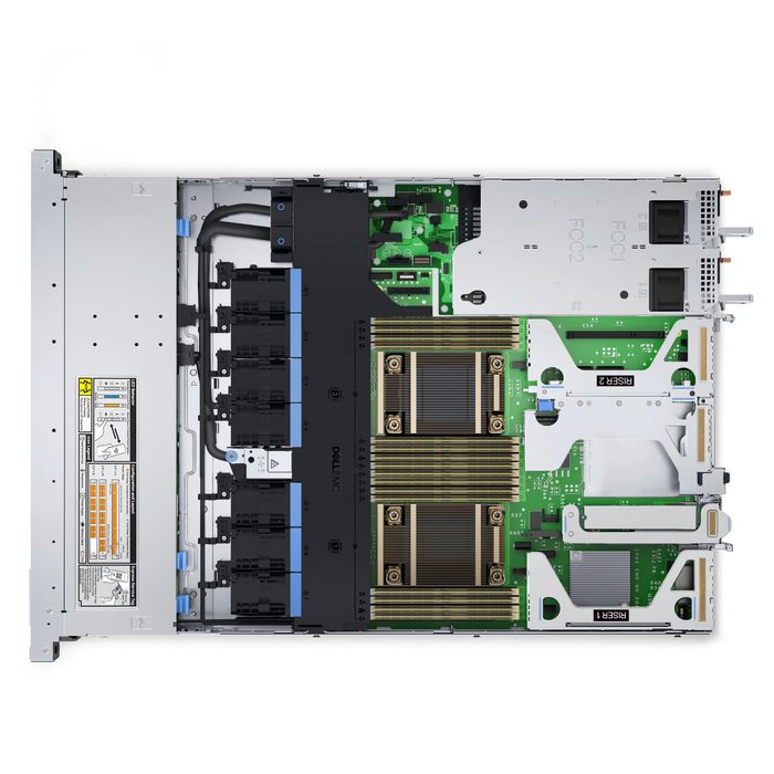 Dell DELL PowerEdge R650xs+634-BYLI server 480 GB Rack (1U) Intel Xeon Silver 4314 2.4 GHz 32 GB DDR4-SDRAM 800 W Windows Server 2022 Essentials - W128601366