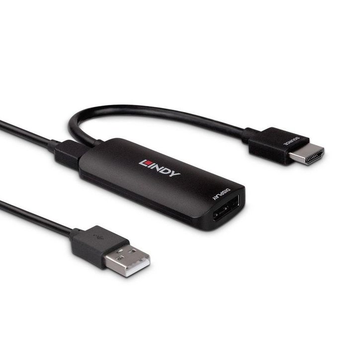 Lindy HDMI 8K60 to DisplayPort 1.4 Converter - W128607953