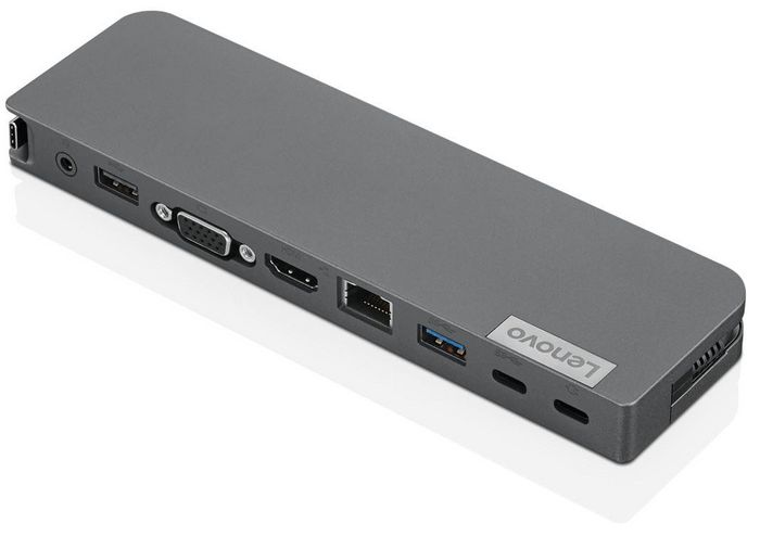 Lenovo Lenovo USB-C Mini Dock, HDMI/VGA, RJ-45, 2x USB-A, USB-C - UK Version - W128609368