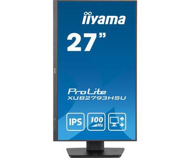 iiyama 27" ETE IPS-panel,1920x1080@100Hz,250cd/m²,Adj. Stand,Pivot, Speakers,HDMI,DP, 1ms, USB 2x2.0 - W128609717