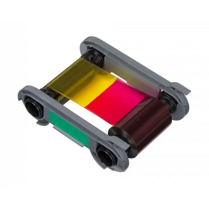 Evolis YMCKOO Color Ribbon - 250 prints / roll - W126675260
