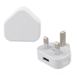 eSTUFF Home Charger USB-A 2.4A 12W, UK Plug - White - W128767681