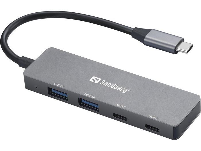 Sandberg USB-C to 2xUSB-A+2xUSB-C Hub - W128482646