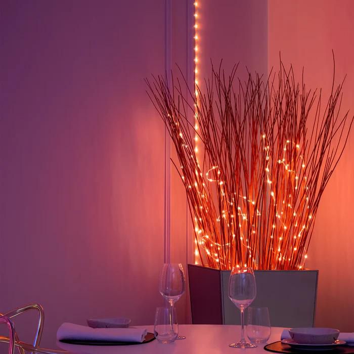 Twinkly Twinkly Dots – App-controlled Flexible LED Light String with 400 RGB LEDs. 20 meters - W127223939