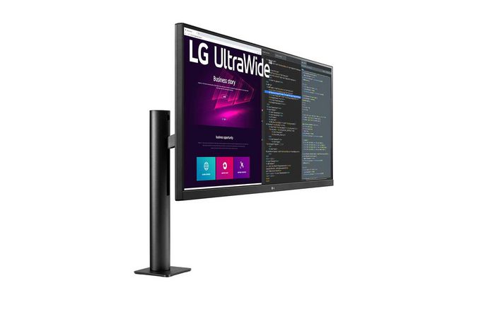 LG Computer Monitor 86.4 Cm (34") 3440 X 1440 Pixels 4K Ultra Hd Led Black - W128563033