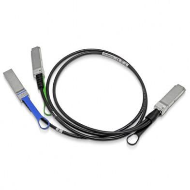 NVIDIA Mellanox Technologies MCP7H50-H01AR30 fibre optic cable 1.5 m QSFP56 2x QSFP56 Black - W128601191