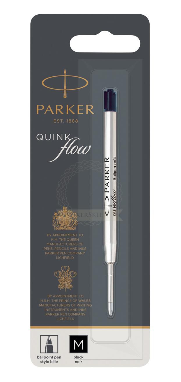 Parker Quinkflow Mine M black Ballpoint Pen (Blister) - W128771399