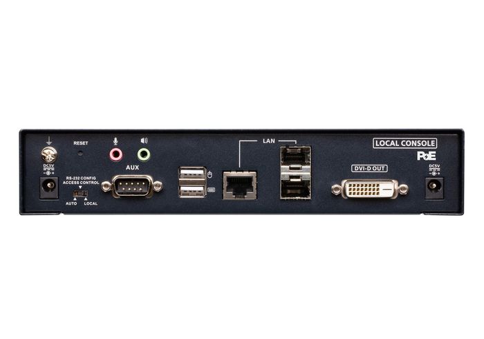 Aten 2K DVI-D Dual-Link KVM over IP Transmitter with Dual SFP & PoE - W125663832