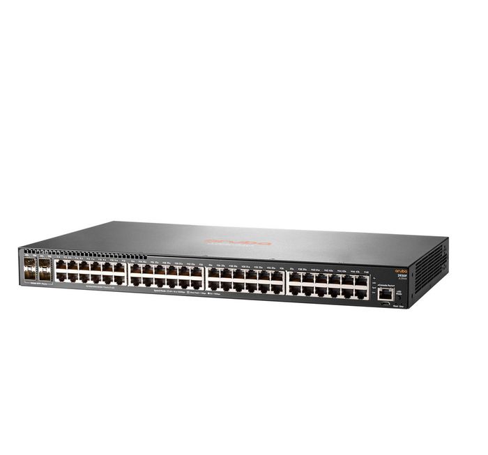Hewlett Packard Enterprise Aruba 2930F 48G 4SFP+ Switch - W125510780