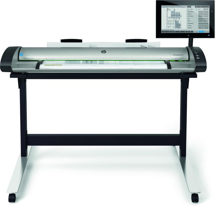 HP SD Pro 2 44-in Sheet-fed scanner 1200 x 1200 DPI A0 Black - W128598966