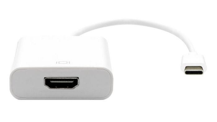 Garbot USB3.1 C-HDMI. M/F. White 20cm - W128363978