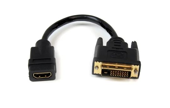 Garbot DVI-HDMI. M/F. Black. 15cm - W128363980