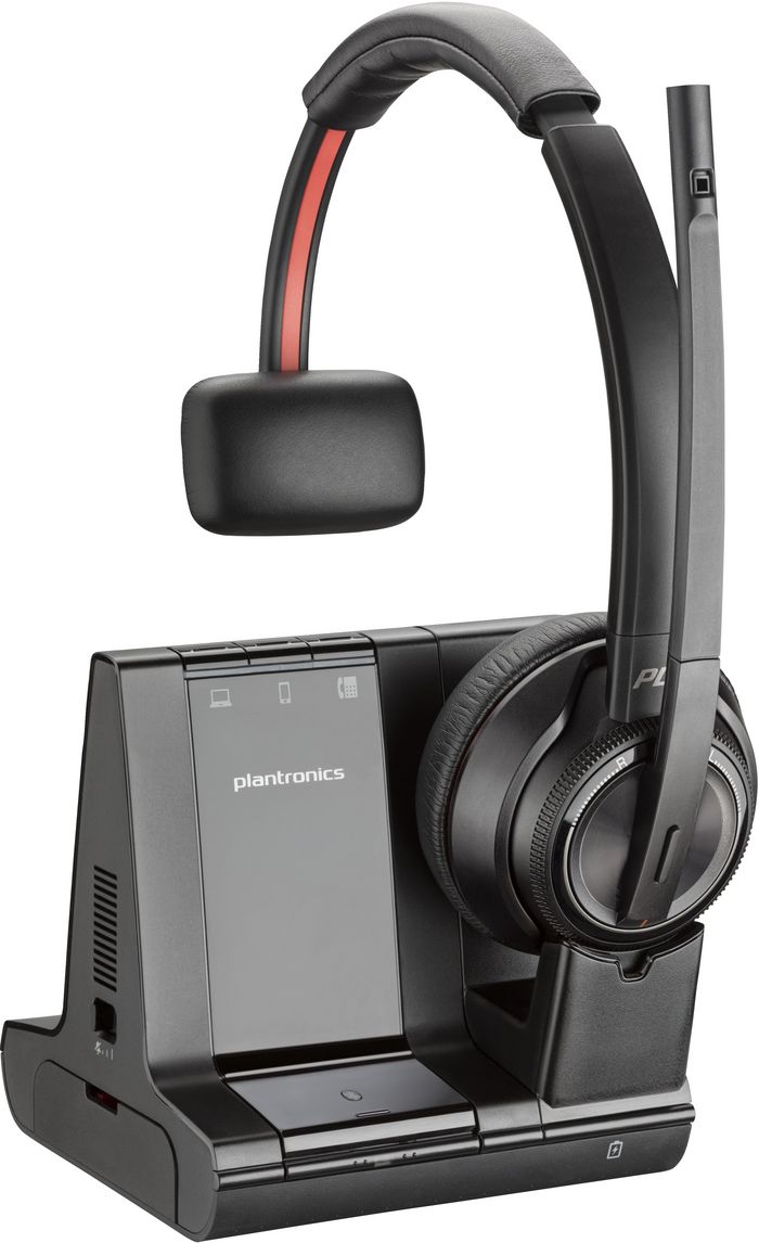 HP Savi 8210 Office DECT 1880-1900 MHz Single Ear Headset-EURO - W128770314