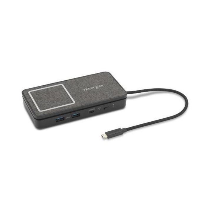 Kensington SD1700p USB-C Dual 4K Portable Docking Station with Qi Charging - W128778356