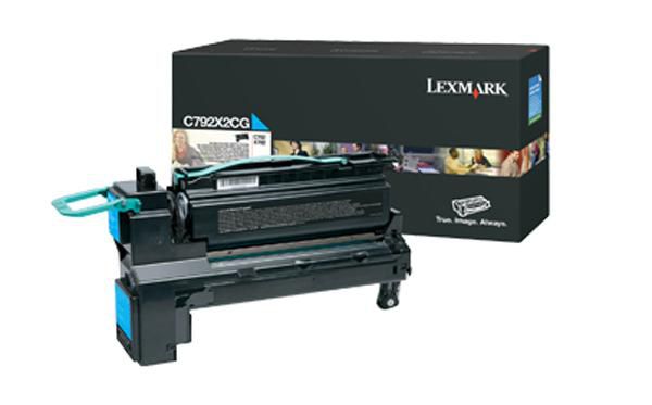 Lexmark Toner Cyan Pages 20.000 - W128779226