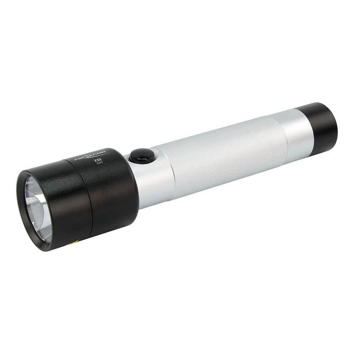 ANSMANN Flashlight Aluminium, Black Hand Flashlight Led - W128780215