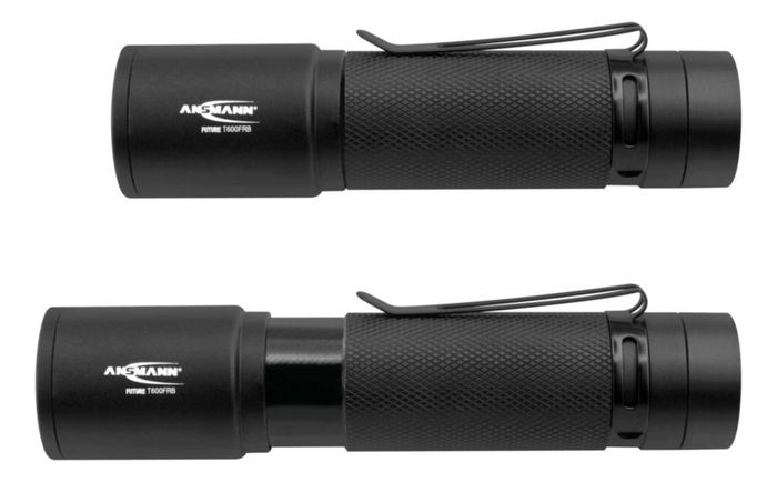 ANSMANN T600Frb Black Hand Flashlight Led - W128780226
