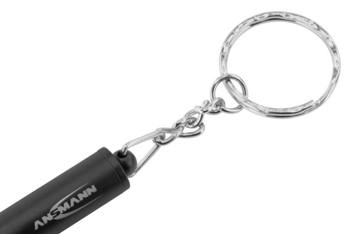 ANSMANN Flashlight Black Keychain Flashlight Led - W128780227