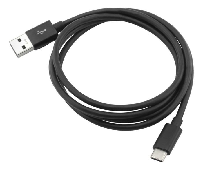 ANSMANN Usb Cable 0.12 M Usb 2.0 Usb A Usb C Black - W128780249
