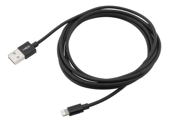ANSMANN Lightning Cable 2 M Black - W128780248