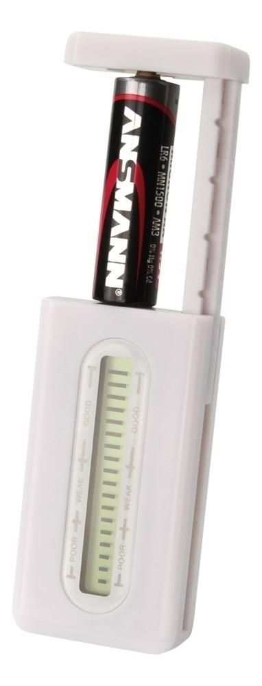 ANSMANN Battery Tester Black, White - W128780299