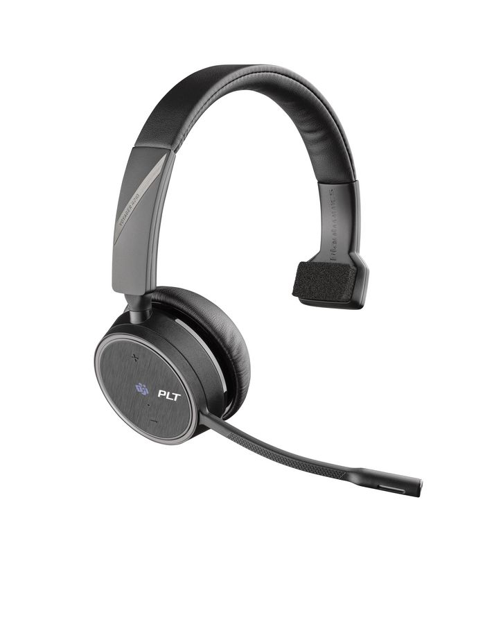 Poly Voyager 4210 Uc Headset Wired & Wireless Head-Band Calls/Music Usb Type-C Bluetooth Black - W128780340