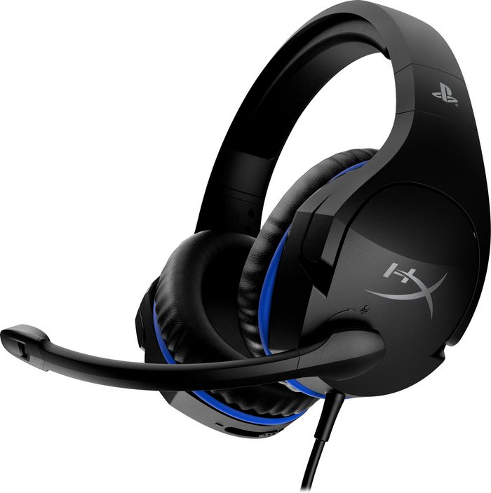 HP Hyperx Cloud Stinger - Gaming Headset - Ps5-Ps4 (Black-Blue) Wired Head-Band Black, Blue - W128781060