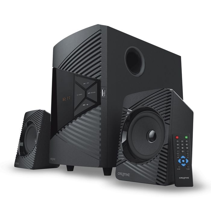 Creative Labs Sbs E2500 Speaker Set 30 W Universal Black 2.1 Channels 1-Way 7.5 W Bluetooth - W128781139