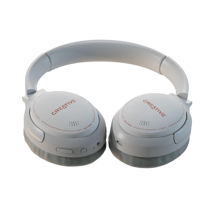 Creative Labs Zen Hybrid Headset Wired & Wireless Head-Band Calls/Music Bluetooth White - W128781136