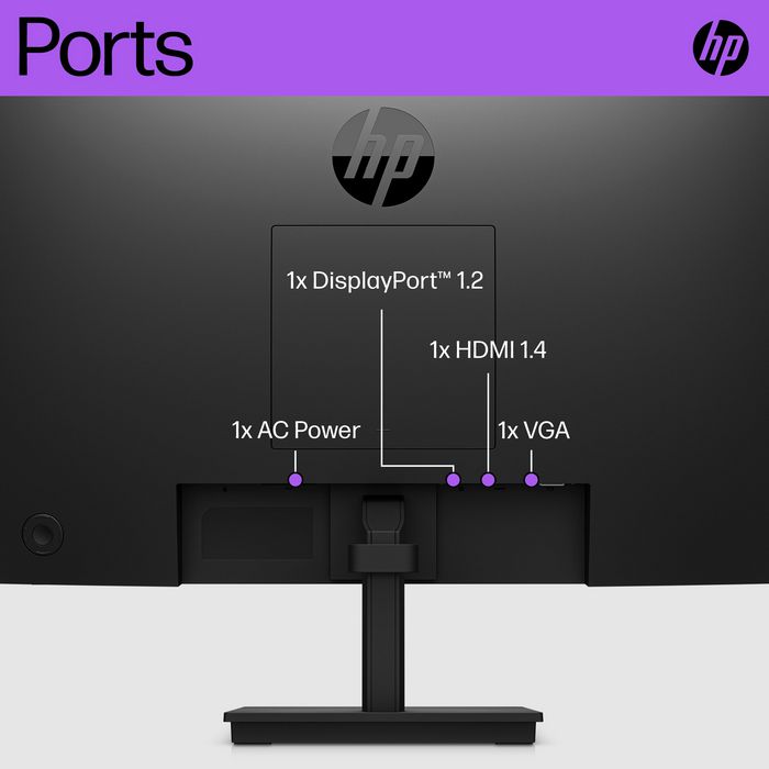 HP V22I G5 Fhd Monitor (22") - W128781365