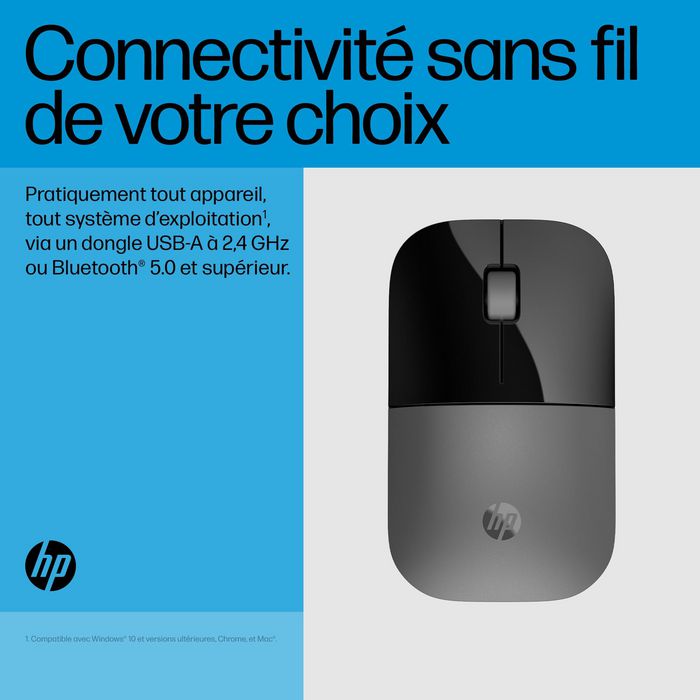 HP Z3700 Dual Silver Mouse - W128781530