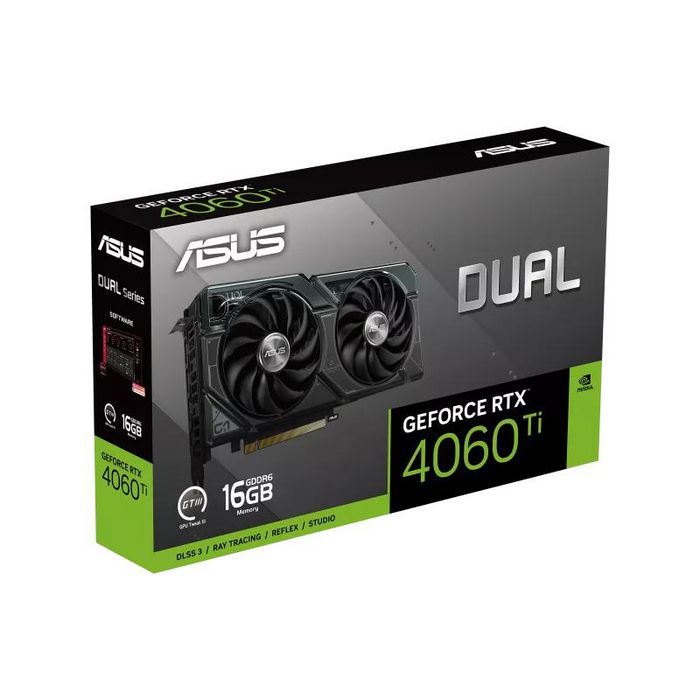 Asus Dual-Rtx4060Ti-16G Nvidia Geforce Rtx 4060 Ti 16 Gb Gddr6 - W128781924
