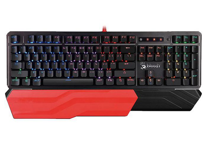 A4Tech Bloody B975 Keyboard Usb Qwerty Black, Red - W128782047