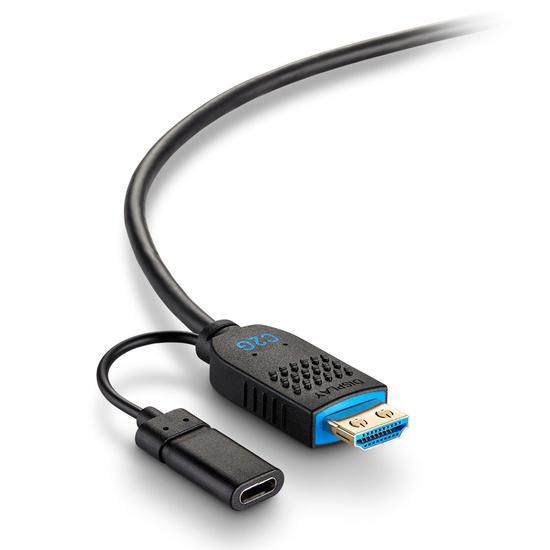 C2G 35Ft (10.7M) Performance Series High Speed Hdmi® Active Optical Cable (Aoc) - 4K 60Hz Plenum Rated - W128782425