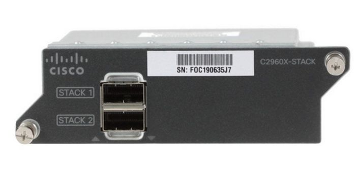 Cisco C2960X-Stack, Refurbished Network Switch Module - W128782423
