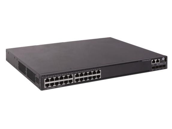 Hewlett Packard Enterprise 5130 24G Poe+ 4Sfp+ 1-Slot Hi Managed L3 Gigabit Ethernet (10/100/1000) Power Over Ethernet (Poe) 1U Black - W128783843