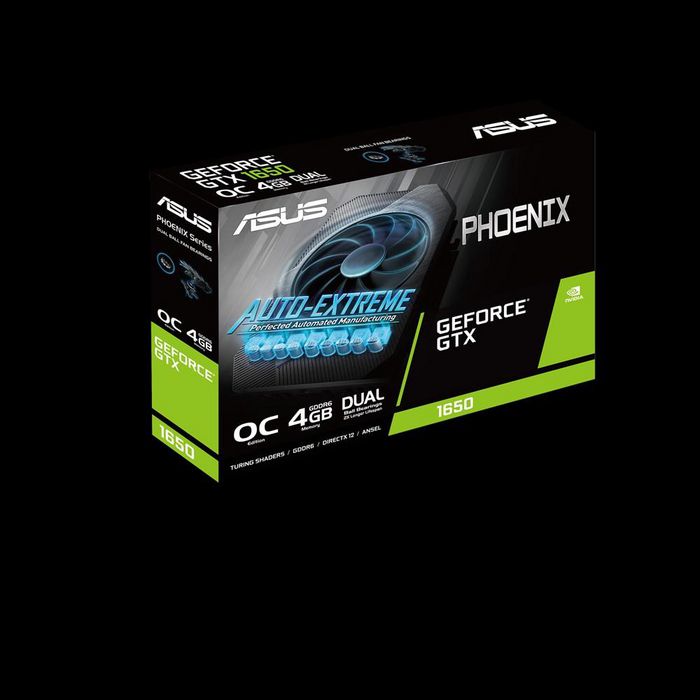Asus O4Gd6-P Graphics Card Nvidia Geforce Gtx 1650 4 Gb Gddr6 - W128784574