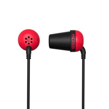 KOSS Headphones/Headset Wired In-Ear Music Red - W128784580