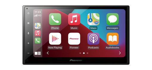 Pioneer Car Media Receiver Black Bluetooth - W128785311