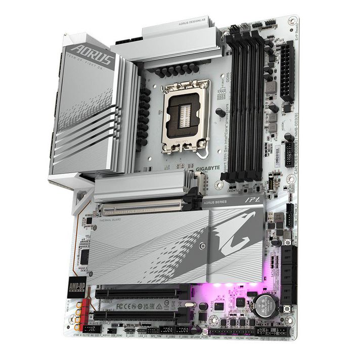 Gigabyte Z790 Aorus Elite Ax Ice Motherboard Intel Z790 Express Lga 1700 Atx - W128826160