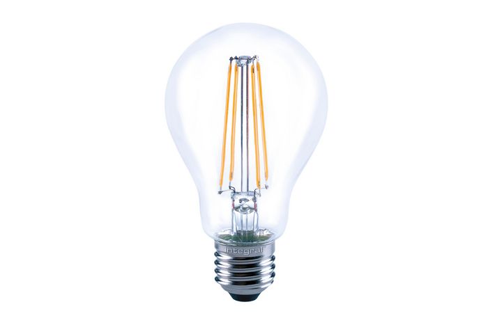 Integral Omni filament GLS bulb E27 1055lm 8.5W 2700k non-dimm 320 beam clear - W128321347