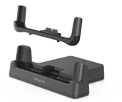 Honeywell EDA10A single charging dock, kit includes: Dock, USB Cable, 5V 2A power adapter, and plugs for US,UK,AU,EU,IN. - W128346105